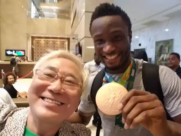 Chelsea’s Mikel proud to lead Nigeria to Olympic medal
